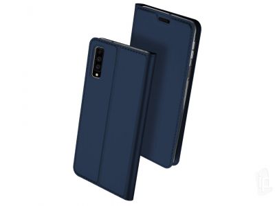 Luxusn Slim Fit puzdro (tmavomodr) pre Samsung Galaxy A7 2018
