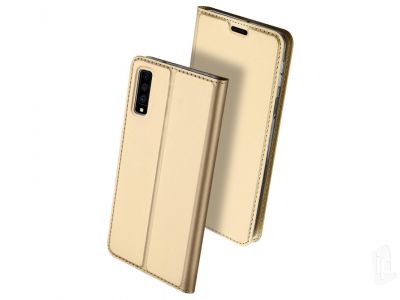 Luxusn Slim Fit puzdro (zlat) pre Samsung Galaxy A7 2018
