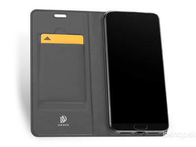 Luxusn Slim Fit puzdro Grey (ed) na Huawei P20 Pro **VPREDAJ!!
