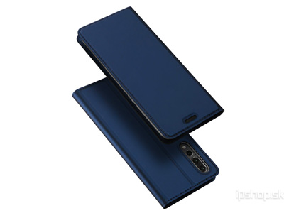 Luxusn Slim Fit puzdro Dark Blue (tmavomodr) na Huawei P20 Pro