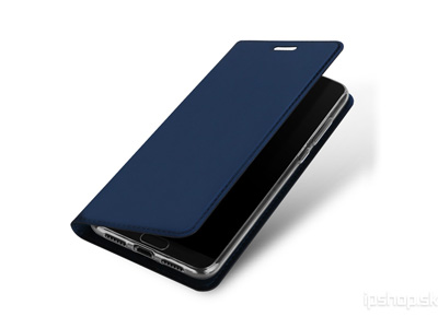 Luxusn Slim Fit puzdro Dark Blue (tmavomodr) na Huawei P20 Pro