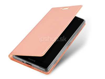 Luxusn Slim Fit puzdro Rose Pink (ruov) pre Sony Xperia XZ2