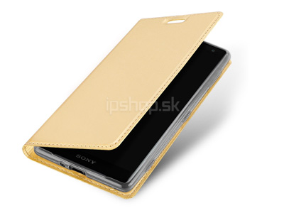 Luxusn Slim Fit puzdro Gold (zlat) pre Sony Xperia XZ2 **VPREDAJ!!