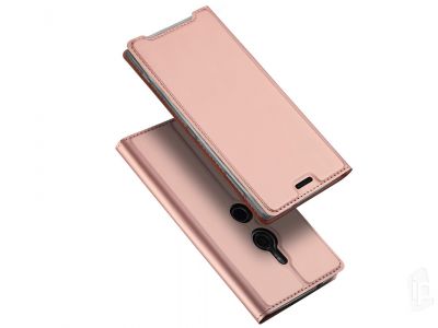 Luxusn� Slim puzdro (ru�ov�) s magnetick�m zatv�ran�m pre Sony Xperia XZ3 **AKCIA!!