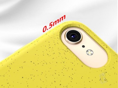 Set Obal Eco Friendly Case (tyrkysov) + sklo pre Apple iPhone SE 2020 **AKCIA!!