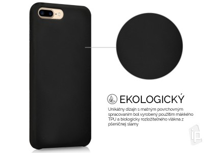 Eco Friendly Case (ierny) - Kompostovaten obal pre Apple iPhone 7 Plus / 8 Plus **AKCIA!!