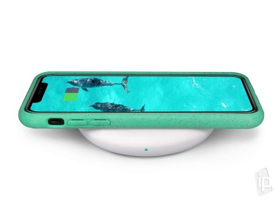 Eco Friendly Case Sea Green (tyrkysov) - Kompostovaten ochrann kryt (obal) pre Apple iPhone XS Max **AKCIA!!
