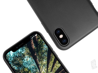 Eco Friendly Case Jade Black (�ierny) - Kompostovate�n� ochrann� kryt (obal) pre Apple iPhone XS Max **AKCIA!!