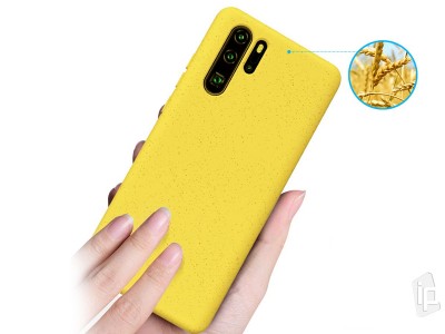 Eco Friendly Case Cyber Yellow (lt) - Kompostovaten ochrann obal pro Huawei P30 Pro **VPREDAJ!!