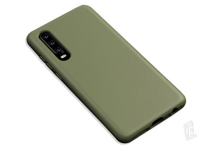 Eco Friendly Case Khaki (zelen) - Kompostovaten ochrann kryt (obal) pro Huawei P30