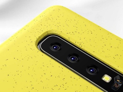 Eco Friendly Case Cyber Yellow (lt) - Kompostovaten ochrann obal pre Samsung Galaxy S10 Plus **AKCIA!!