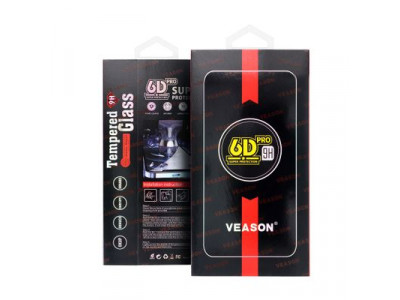 6D Pro Veason Glass - Ochrann tvrden sklo pre Xiaomi Redmi Note 14 4G / 14 5G black