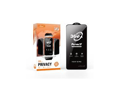 5D MIETUBL Ochrann� tvrden� sklo 360 Privacy pre iPhone 17 Pro Max Black