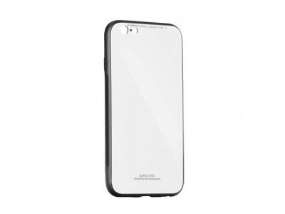 GLASS Case pre samsung galaxy a7 2018 / a750 biele