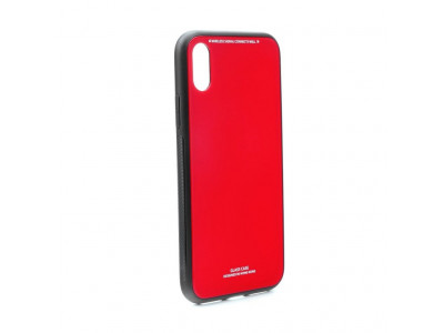 GLASS Case pre samsung galaxy a7 2018 / a750 �erven�