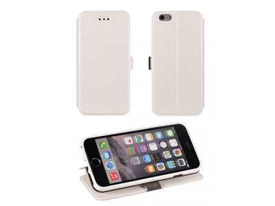 Kni�kov� p�zdro BOOk Samsung Galaxy s6 edge / g925 biele
