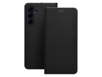 Kni�kov� Puzdro Luna book Carbon pre Samsung Samsung S26 FE Black