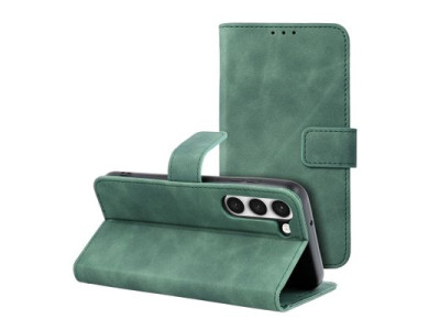 Kni�kov� puzdro TENDER Book pre Samsung S23 Green