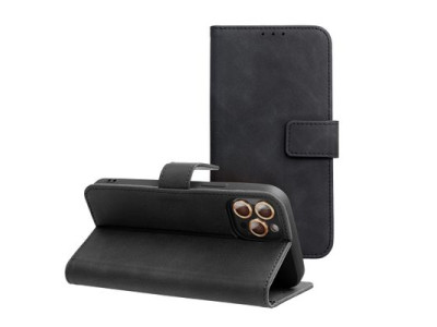 Kni�kov� puzdro TENDER Book pre Samsung S26 Plus �ierne