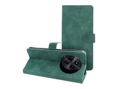 Kni�kov� puzdro TENDER Book pre Xiaomi Redmi 14C zelen�