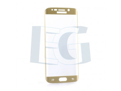 Ochrann� sklo pre Samsung Galaxy S6 EDGE Plus / G928 zakriven� zlat�