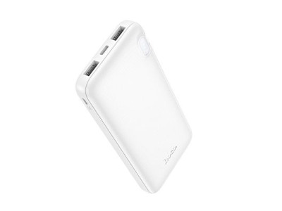 Powerbanka Hoco 10000 mAh 2,1A J100 biela
