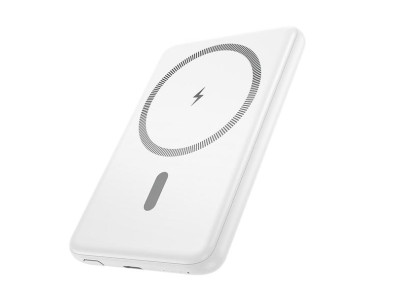 Powerbanka HOCO kompatibiln� s MagSafe 5000 mAh QC PD 2A 20W ultratenk� J140A White