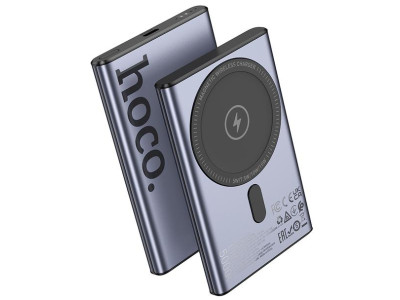 Powerbanka Hoco kompatibiln� s MagSafe Hoco 5000 mAh QC PD 20W Q32 Metal Gray