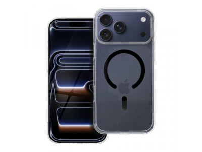 Puzdro Drop Glue Colorful Ring Mag Cover kompatibiln� s MagSafe pre iPhone 17 Pro Max �ierne