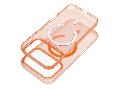Puzdro GO ORANGE kompatibiln� s MagSafe pre iPhone 16e (SE 4 2025)/17e Orange