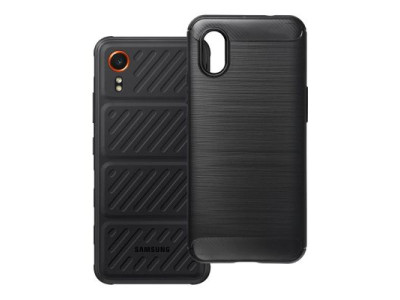 Silik�nov� p�zdro Carbon pre Samsung Xcover 7 Black