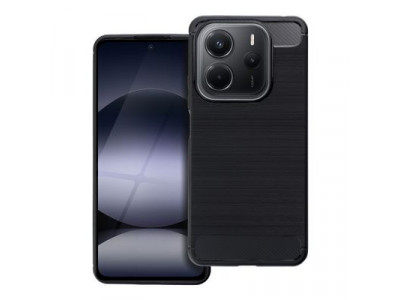 Silik�nov� p�zdro Carbon pre Xiaomi Redmi Note 14 5G �ierne