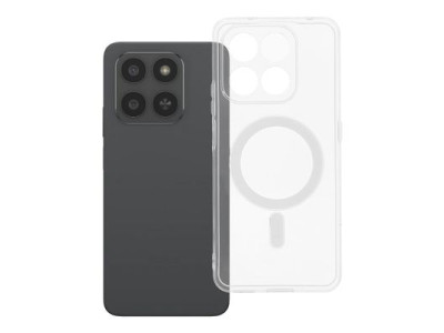 Silik�nov� puzdro Clear 2mm kompatibiln� s MagSafe (ochrana kamery) pre Honor 400 Smart Transparentn�