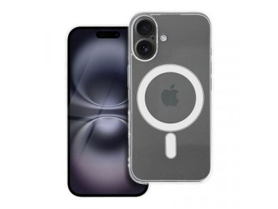 Silik�nov� puzdro Clear 2mm kompatibiln� s MagSafe (ochrana kamery) pre iPhone 16 Transparetn�