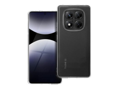 Silik�nov� p�zdro Clear Case 2mm pre Xiaomi Redmi Note 14 Pro 4G (ochrana kamery) Transparentn�