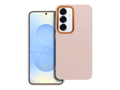 Silik�nov� puzdro FRAME pre Samsung Galaxy S25 p�drovo ru�ov�