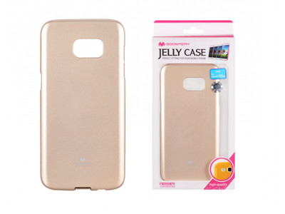 Silik�nov� p�zdro Jelly Case pre Samsung Galaxy j1 2016 / j120 zlat�