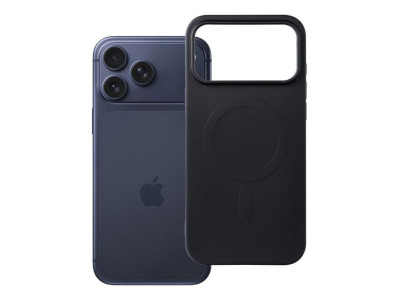 Silik�nov� puzdro MAG COVER kompatibiln� s MagSafe (ve�k� otvor) pre iPhone 17 Pro Max/18 Pro Max Black