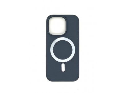 Silik�nov� puzdro Magsafe pre iPhone XS Max modr� (0054)