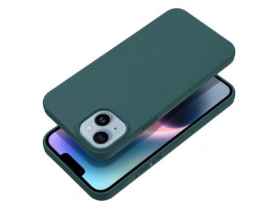 Silik�nov� puzdro MATT pre Xiaomi Redmi Note 14 5G Dark green