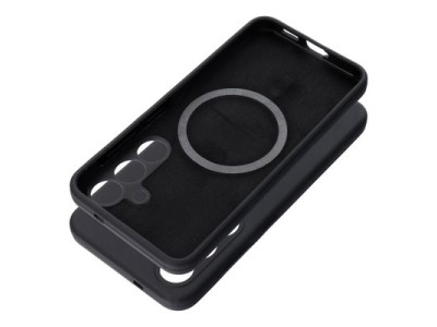 Silikonov� puzdro Silicone 2mm kompatibiln� s MagSafe pre Honor 400 Smart �ierne