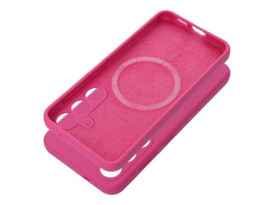 Silikonov� puzdro Silicone 2mm kompatibiln� s MagSafe pre Samsung S26 (ochrana kamery) Pink