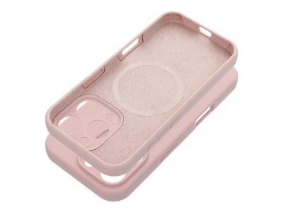 Silikonov� puzdro Silicone 2mm kompatibiln� s MagSafe pre iPhone 17 (ochrana fotoapar�tu) Pink