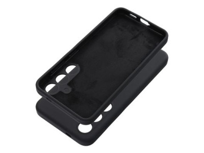 Silik�nov� puzdro SILICONE 2mm pre Honor 400 Smart �ierne