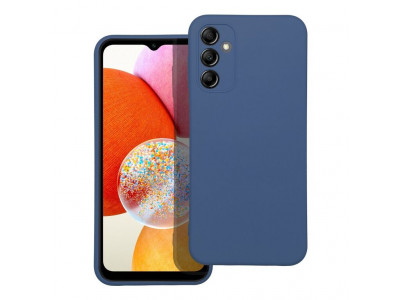 Silik�nov� puzdro SILICONE pre Samsung Galaxy A14 5G/A14 4G modr�