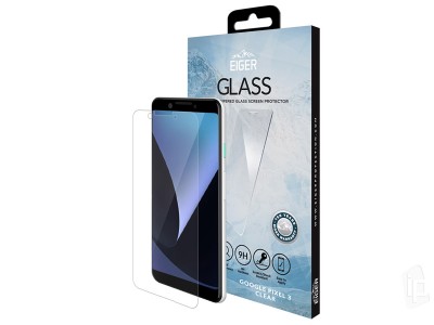 EIGER Glass (re) - Temperovan ochrann sklo na displej pre Google Pixel 3A **AKCIA!!