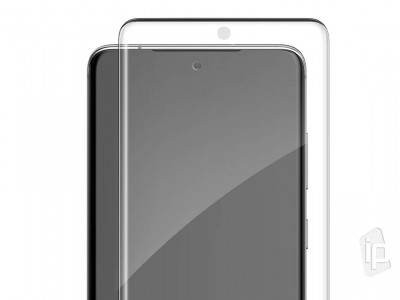 EIGER 3D Glass Edge to Edge (ierne) - Temperovan ochrann sklo na cel displej pre Samsung Galaxy S20 **AKCIA!!