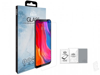 EIGER Glass (re) - Temperovan ochrann sklo na displej pre Xiaomi Mi 8 **AKCIA!!