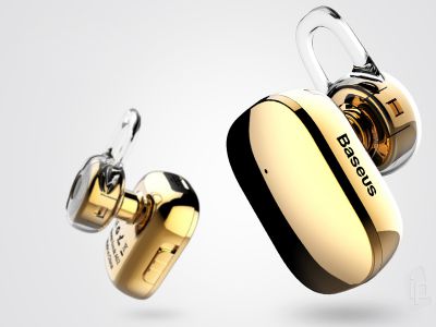 Baseus Encok A02 Gold (zlat) - Bluetooth Handsfree slchadlo s mikrofnom **AKCIA!!