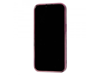 Glitter MagSafe Ultra Clear (ruov)  Ochrann kryt (obal) s podporou MagSafe pre Apple iPhone 15 Pro Max